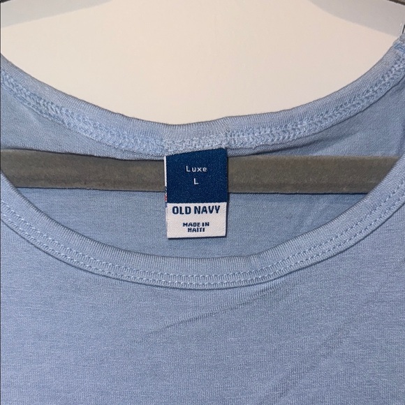 Old Navy Blue Sleeveless Tank Top - Picture 3 of 4